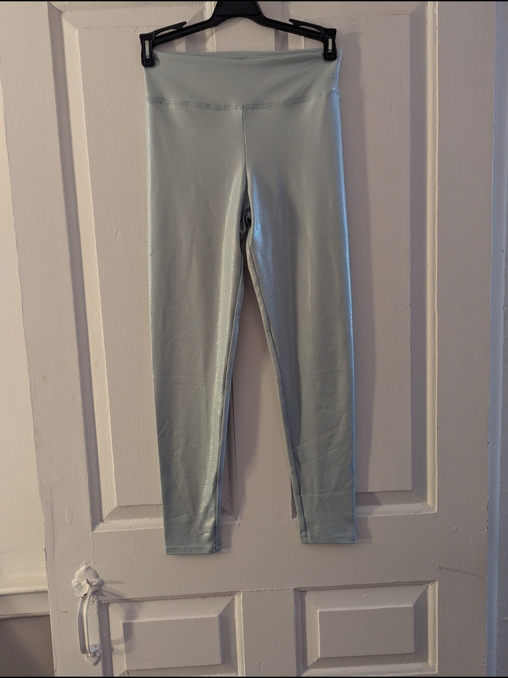 Place Mint Shimmer Kids Leggings